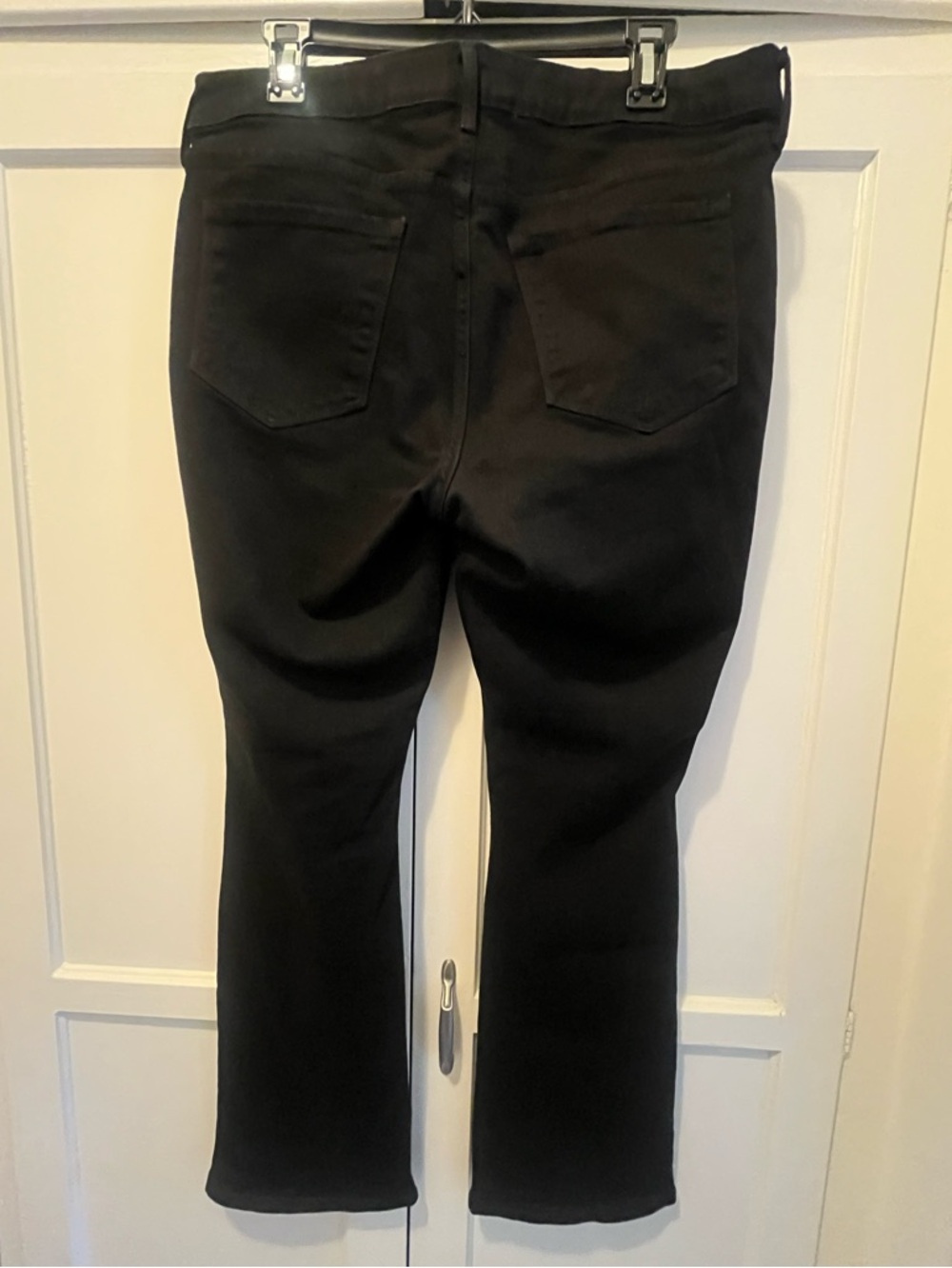 Old Navy Kicker Boot-Cut Black Jeans size 14 SHORT - Picture 3 of 4